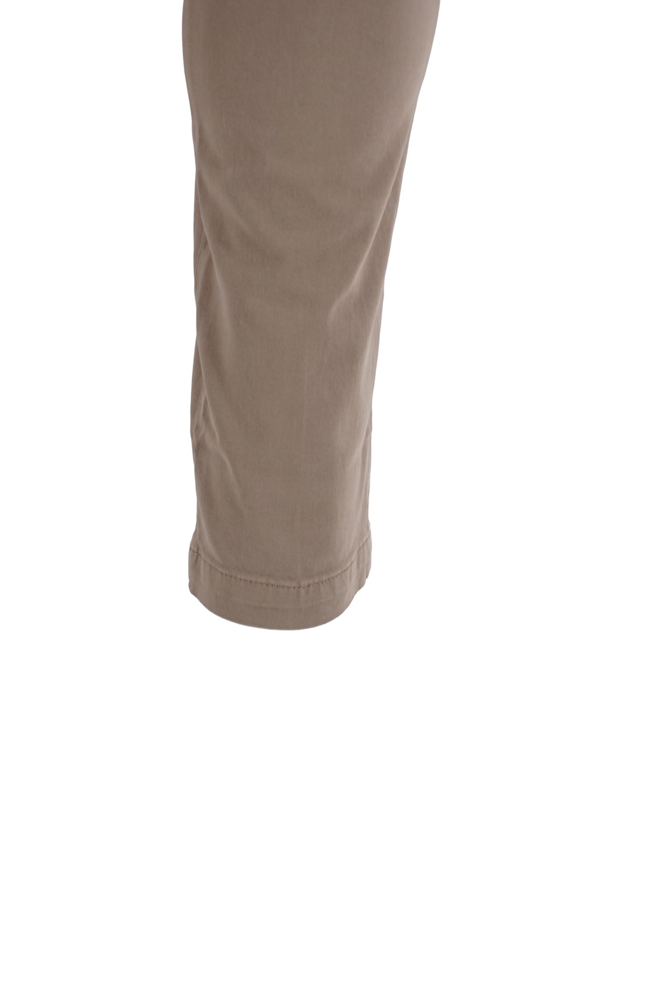 Pantalone Slim Fit in Cotone / Beige - Ideal Moda