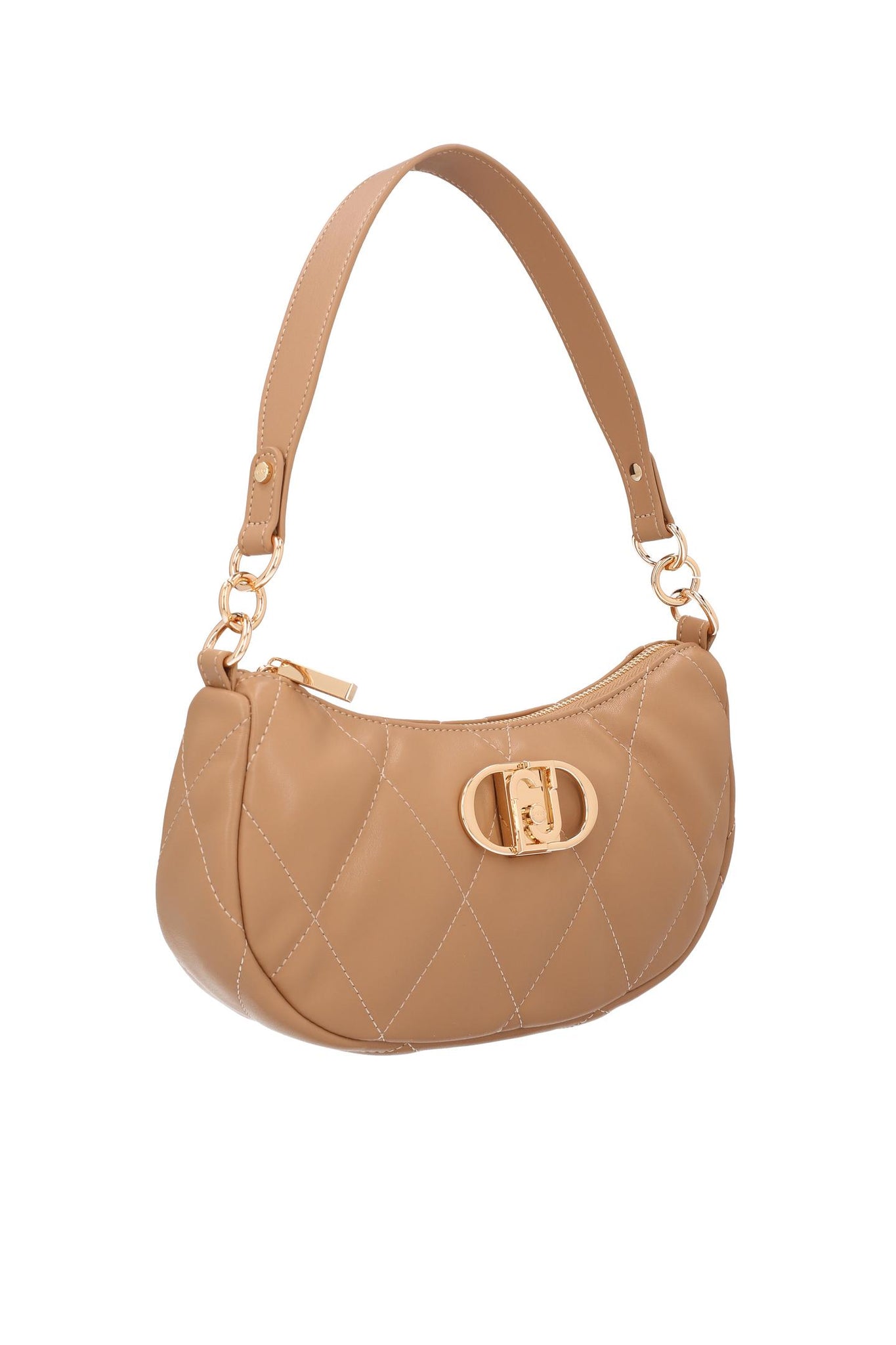 Borsa Ecosostenibile con Logo / Beige - Ideal Moda