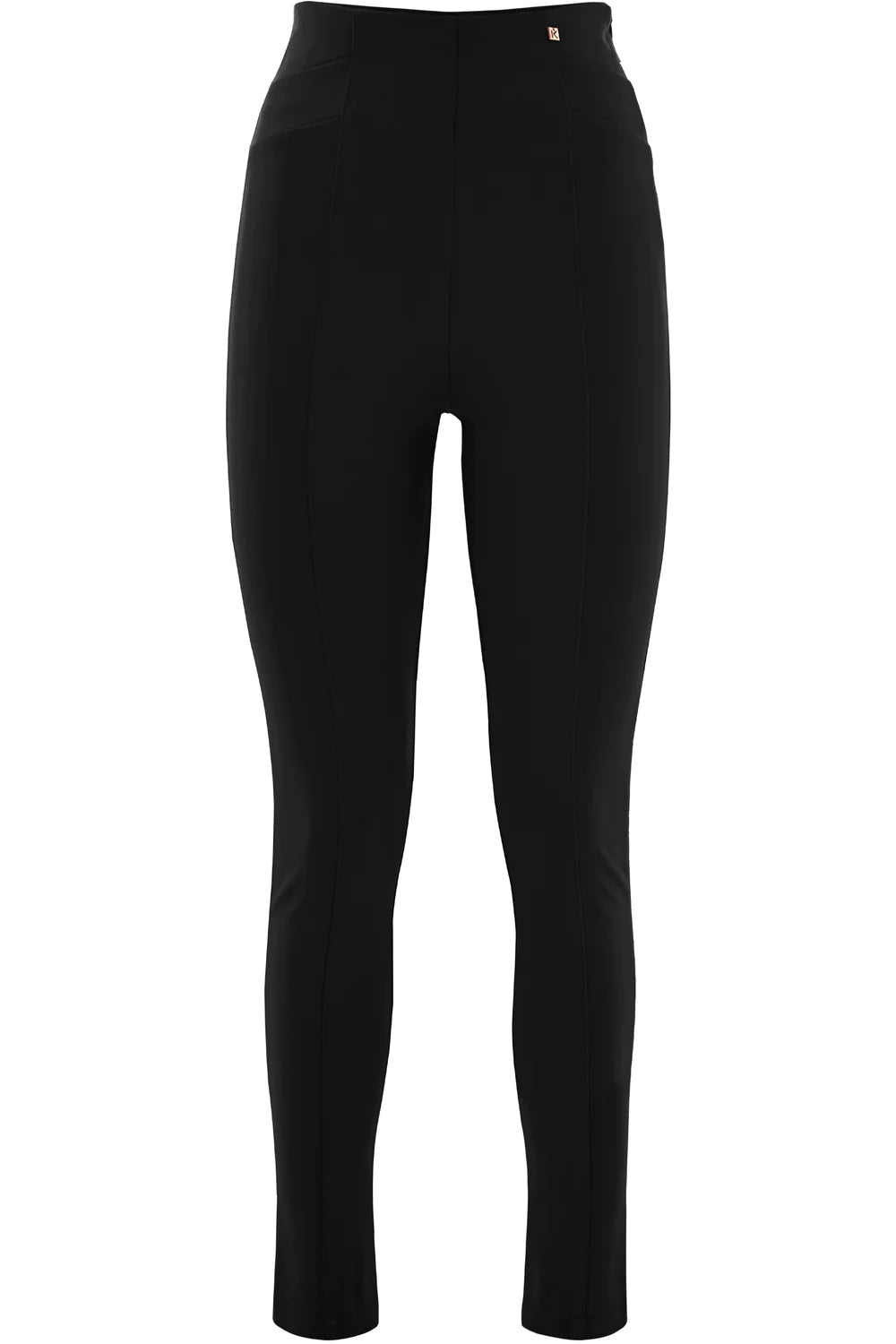 Pantalone Skinny in Viscosa / Nero - Ideal Moda