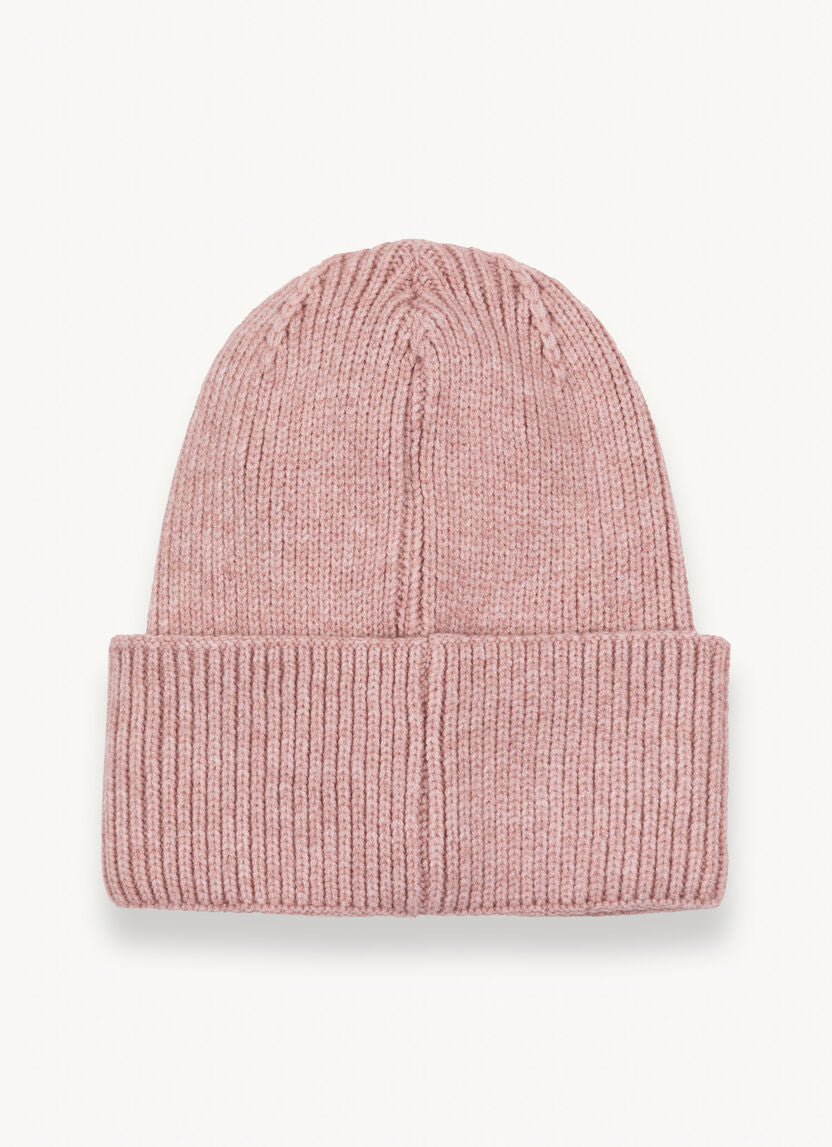 Cappello Unisex con Risvolto / Rosa - Ideal Moda