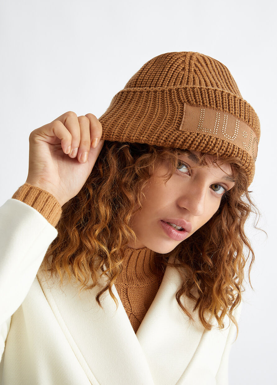 Cappellino con Patch / Beige - Ideal Moda