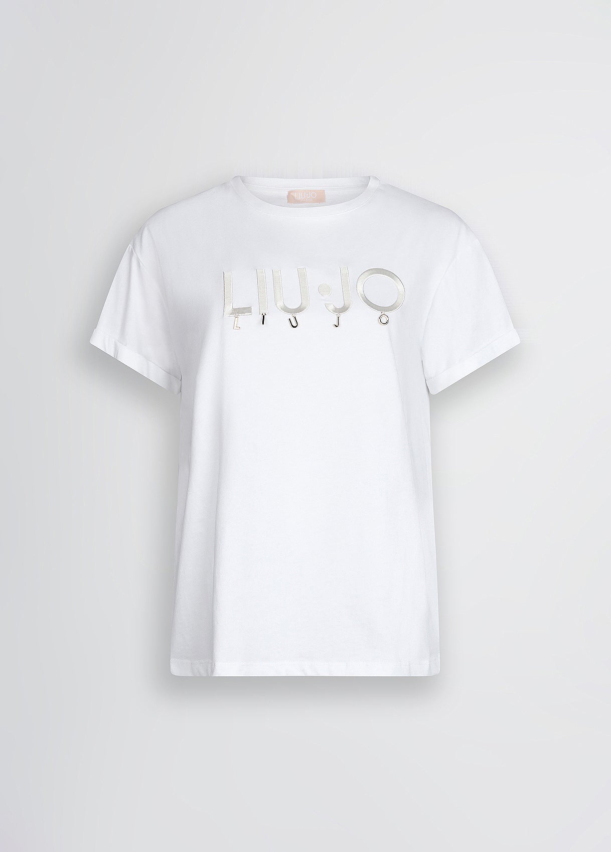 T-Shirt con Logo / Bianco