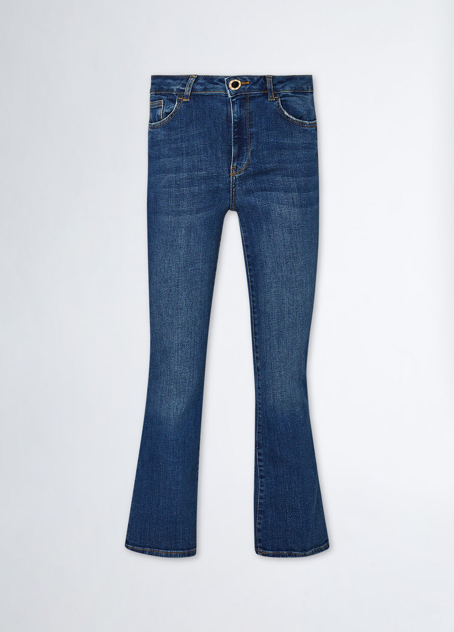 Jeans Bootcut Bottom Up / Jeans - Ideal Moda