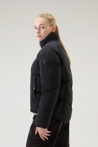 Giubbino Alsea Short Puffer / Nero - Ideal Moda