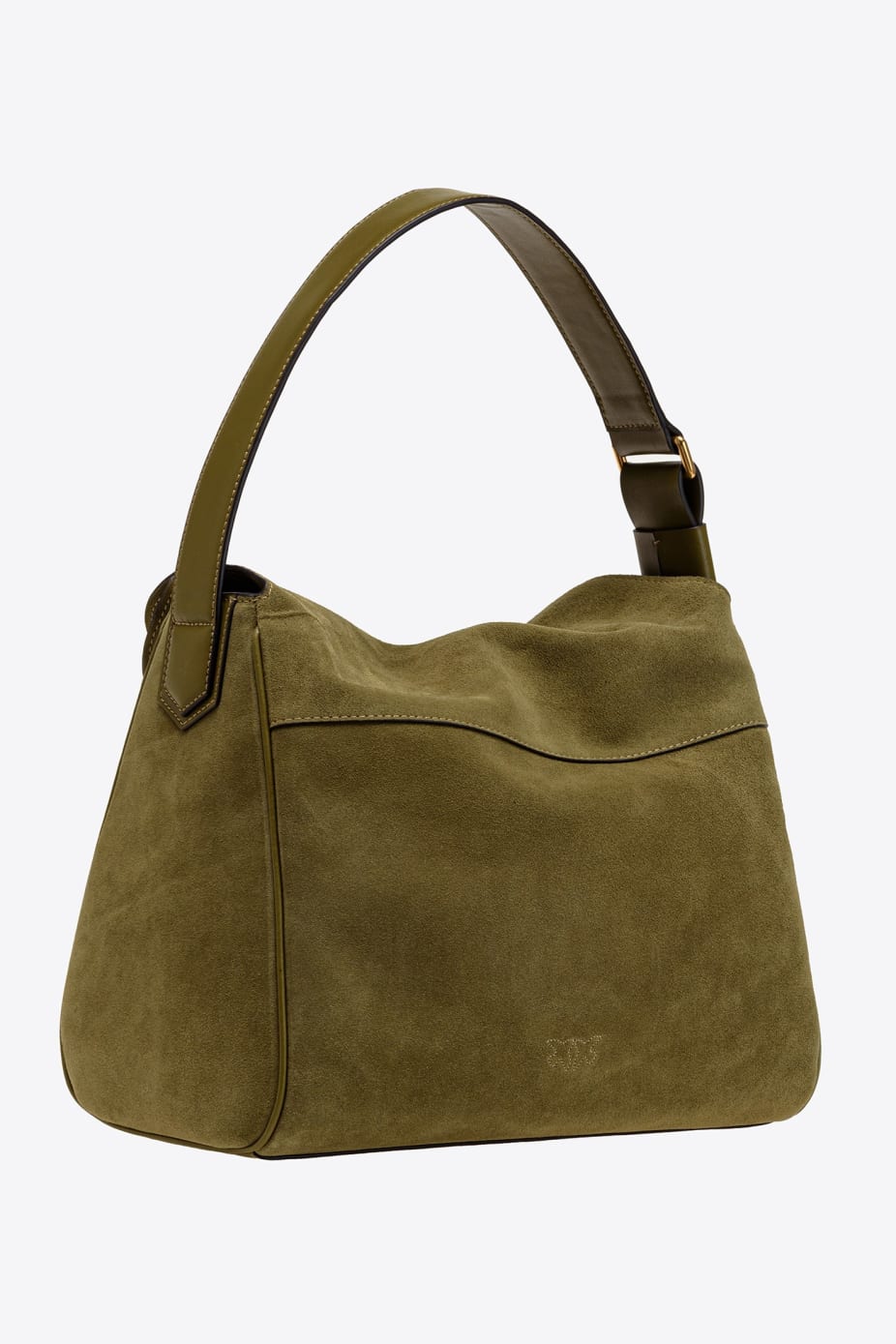 Borsa in Seuede Big Leaf Honbo / Verde - Ideal Moda