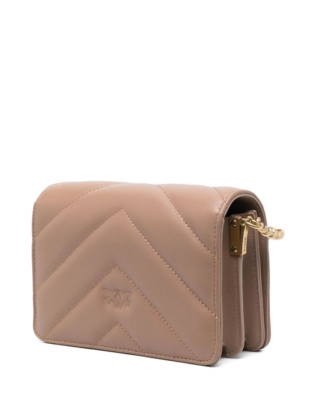 Borsa Mini Love Click Big Chevron / Beige - Ideal Moda