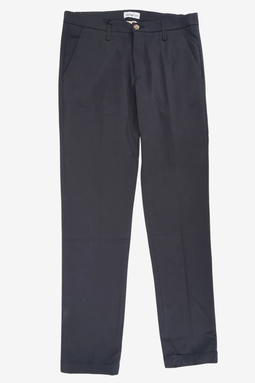 Pantalone in Gabardina di Cotone / Blu