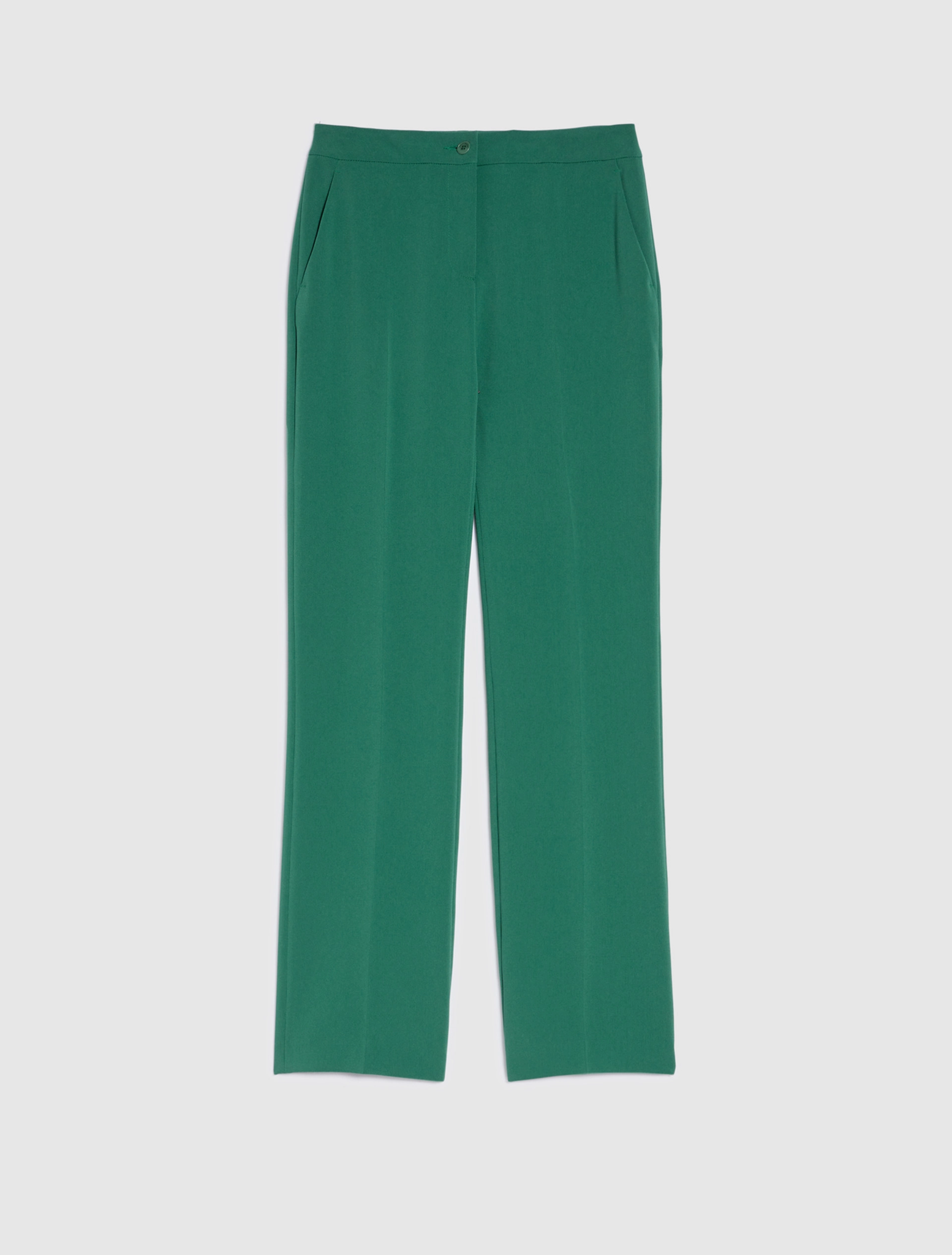 Pantalone Flare Fit / Verde - Ideal Moda