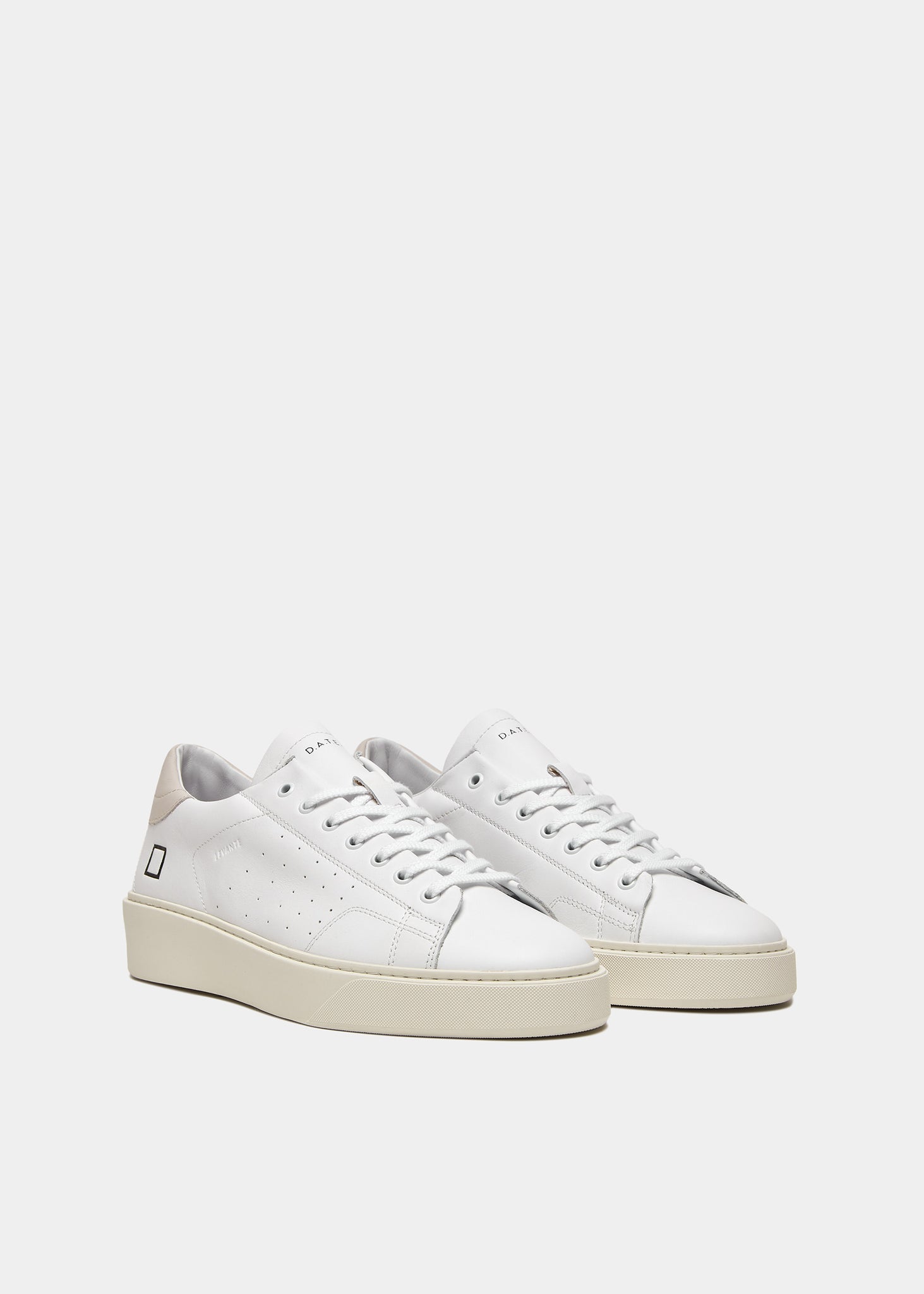 Sneaker in Pelle Levante Calf / Bianco - Ideal Moda