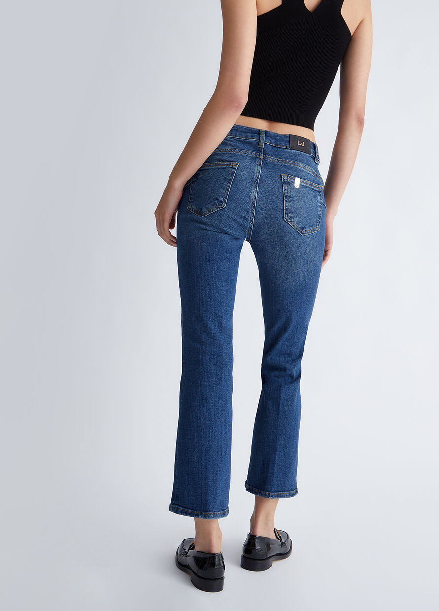 Jeans Bootcut Bottom Up / Jeans - Ideal Moda