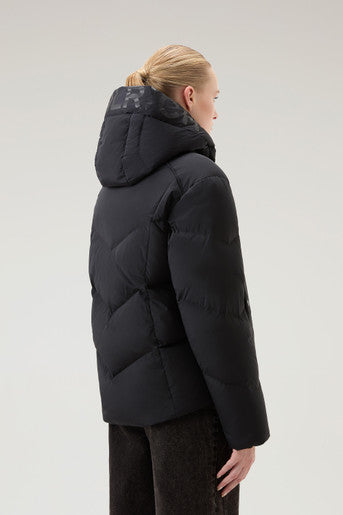 Giubbino Alsea Short Puffer / Nero - Ideal Moda