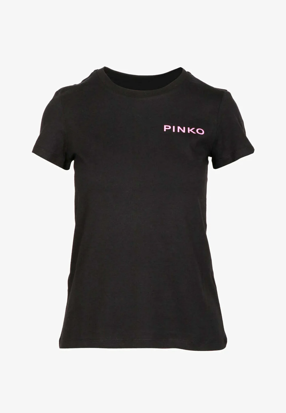 T-Shirt con Logo / Nero - Ideal Moda