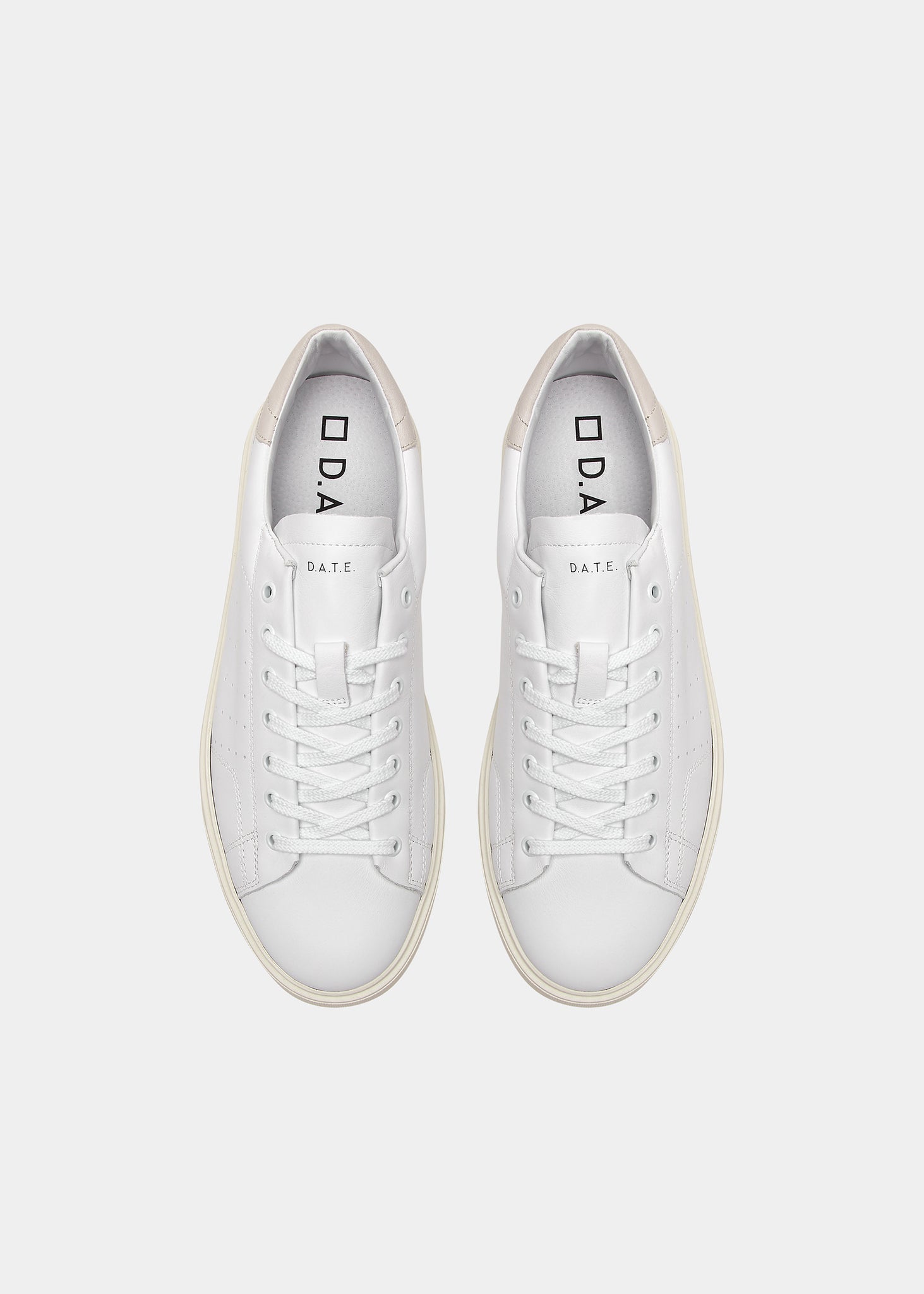 Sneaker in Pelle Levante Calf / Bianco - Ideal Moda