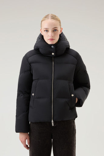 Giubbino Alsea Short Puffer / Nero - Ideal Moda