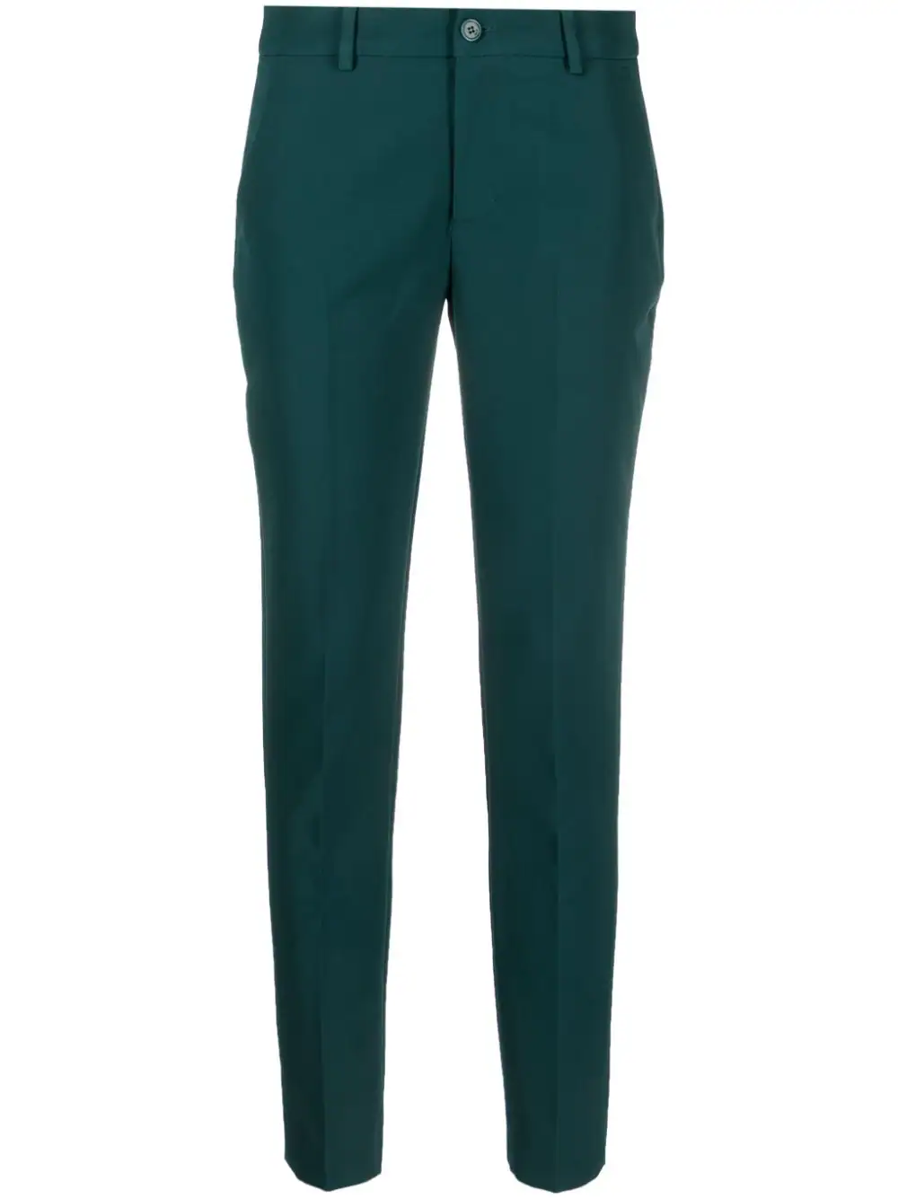 Pantalone Sartoriale Slim Fit / Verde - Ideal Moda