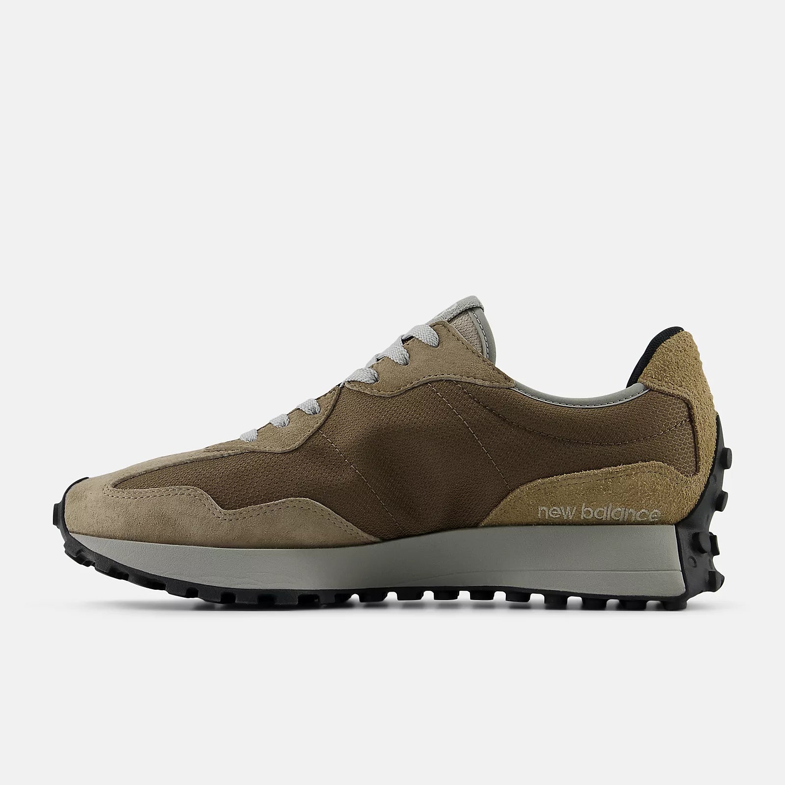 Sneaker 327 in Pelle Scamosciata / Beige