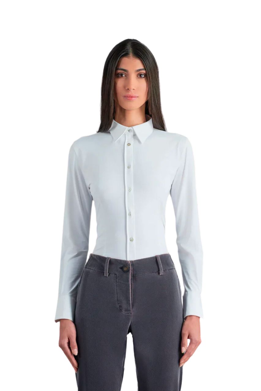 Camicia Classica Oxford  / Bianco - Ideal Moda