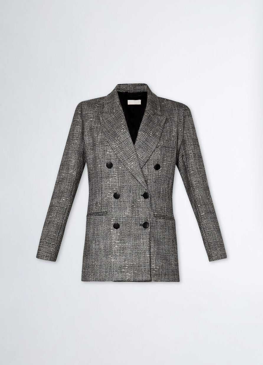 Blazer Doppiopetto / Grigio - Ideal Moda