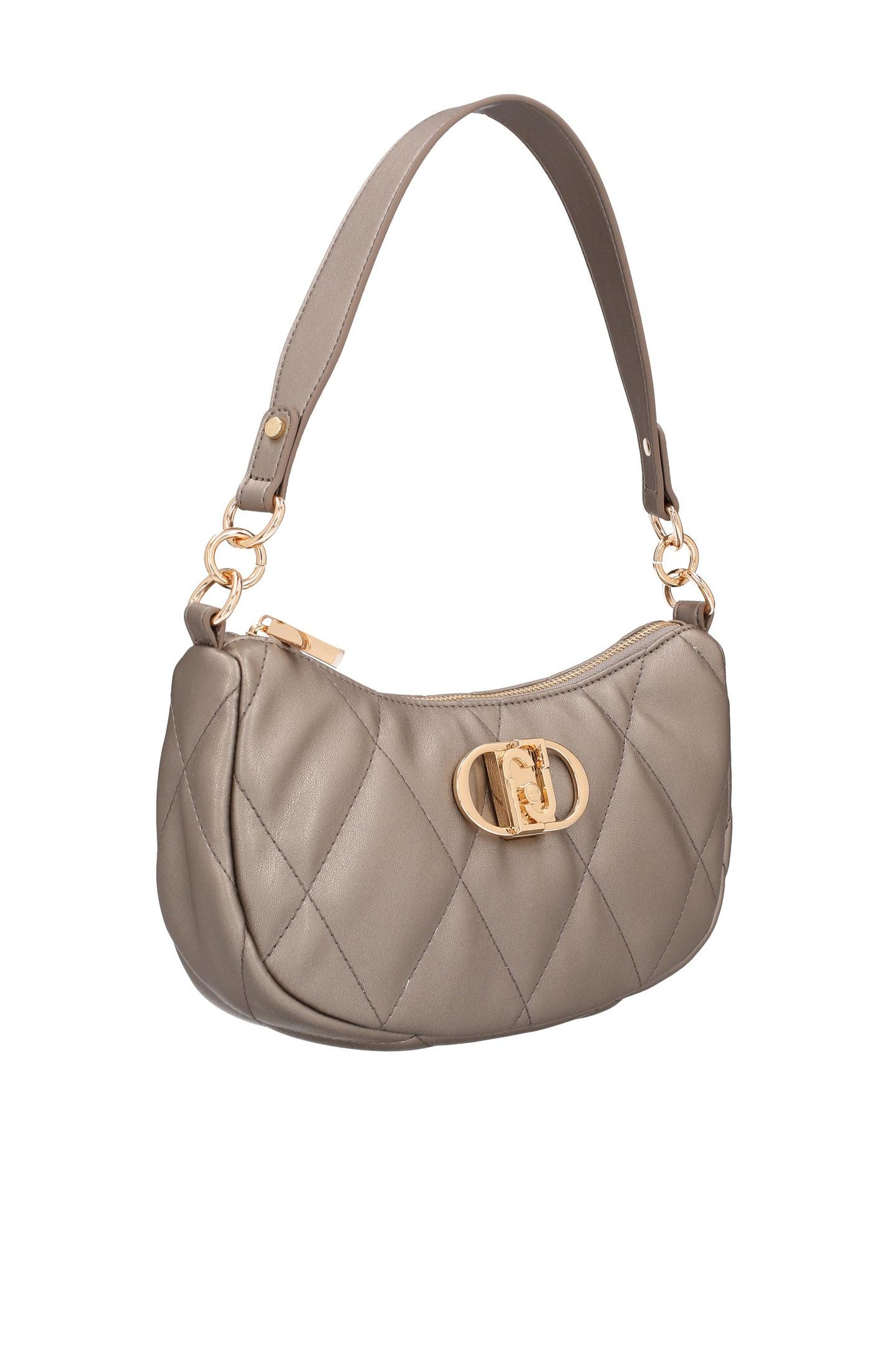 Borsa Ecosostenibile con Logo / Bronzo - Ideal Moda