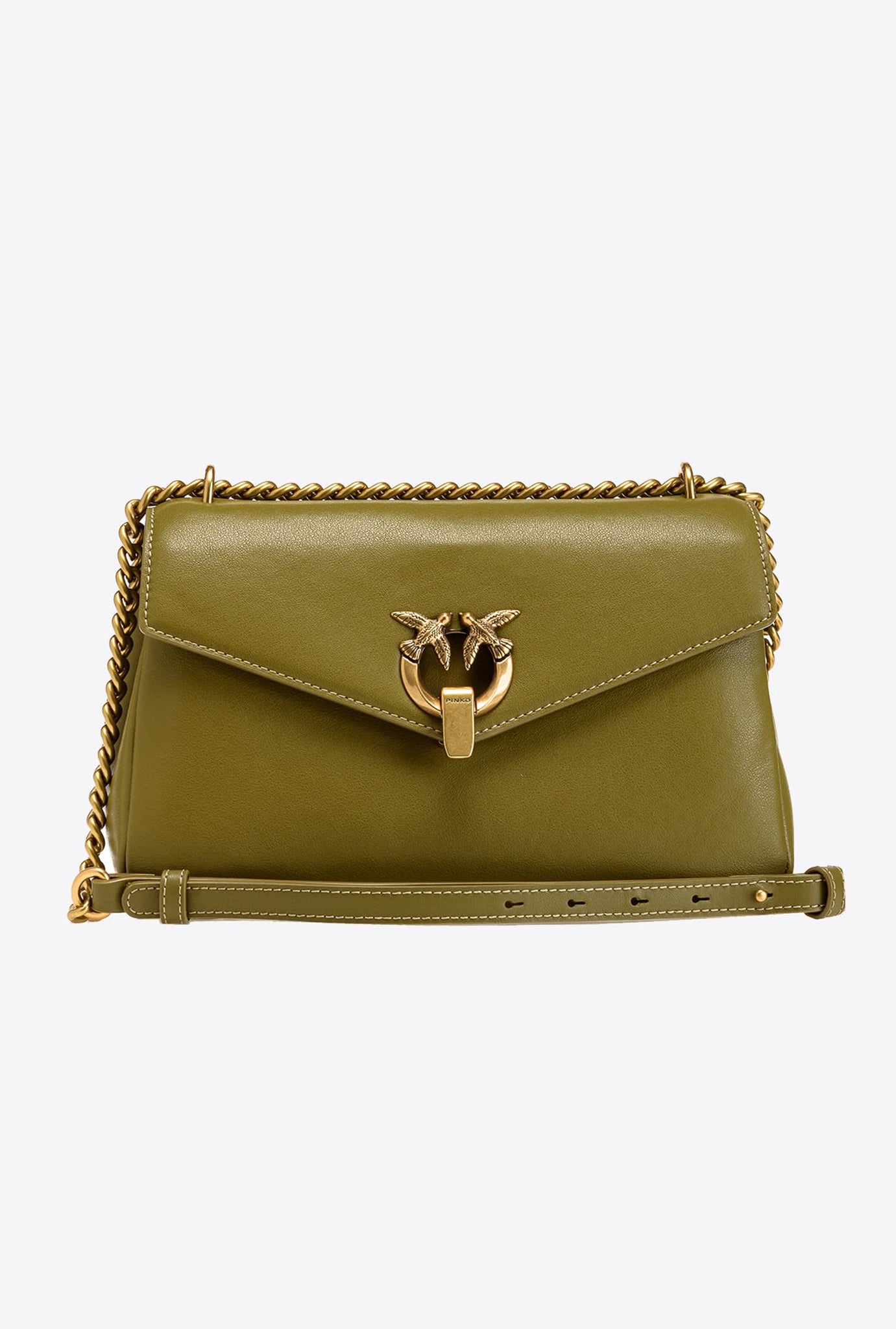 Borsa Cupido Messenger in Pelle / Verde - Ideal Moda