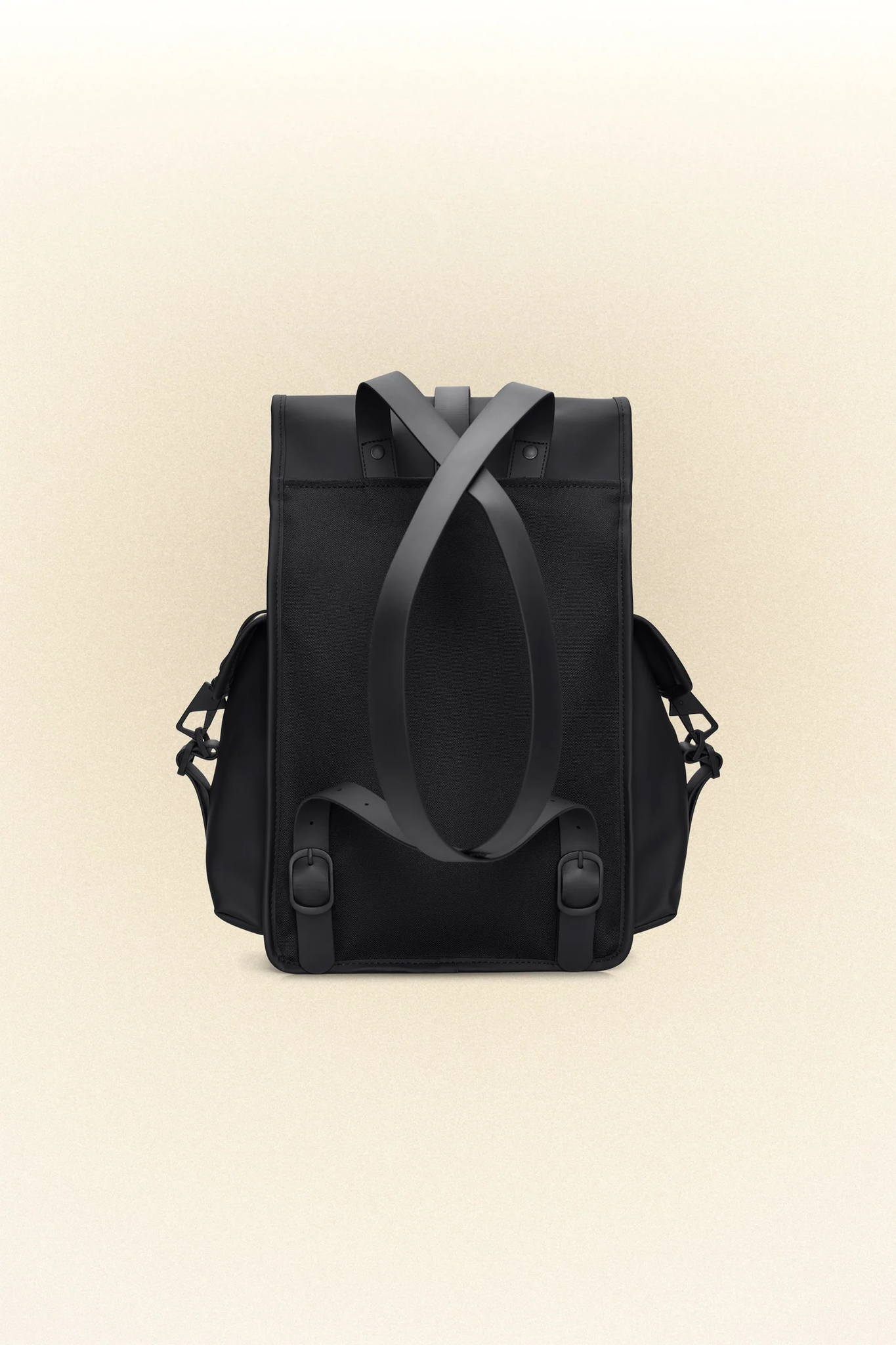 Zaino Rucksack Cargo in Tessuto Tecnico / Nero - Ideal Moda