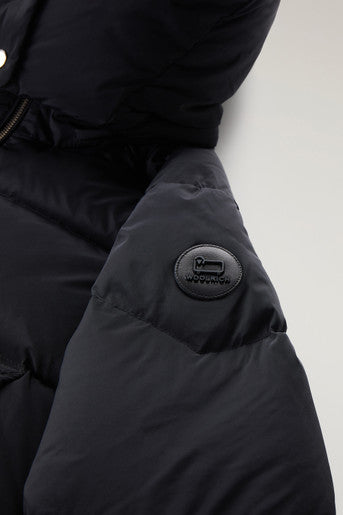 Giubbino Alsea Short Puffer / Nero - Ideal Moda