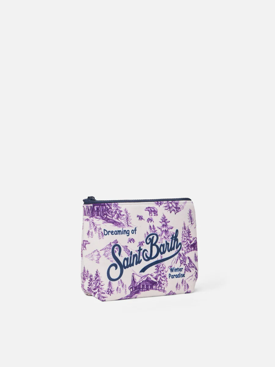 Pochette in Scuba Aline / Viola - Ideal Moda