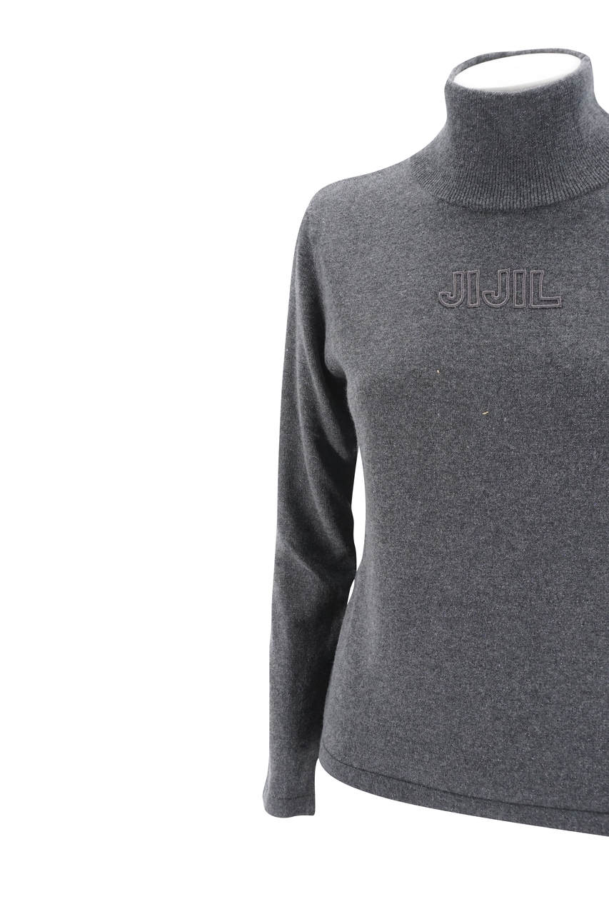 Maglia Jijil a collo alto / Grigio - Ideal Moda