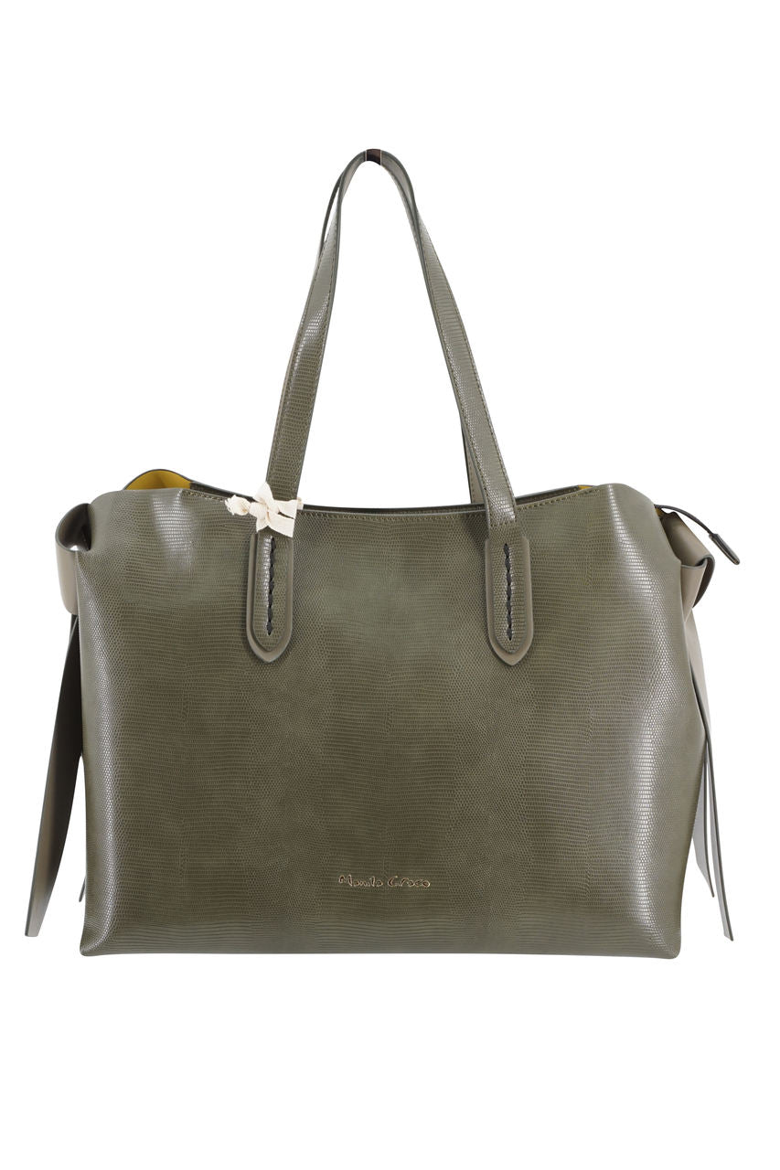 Borsa Manila Grace Tote Holly / Verde - Ideal Moda