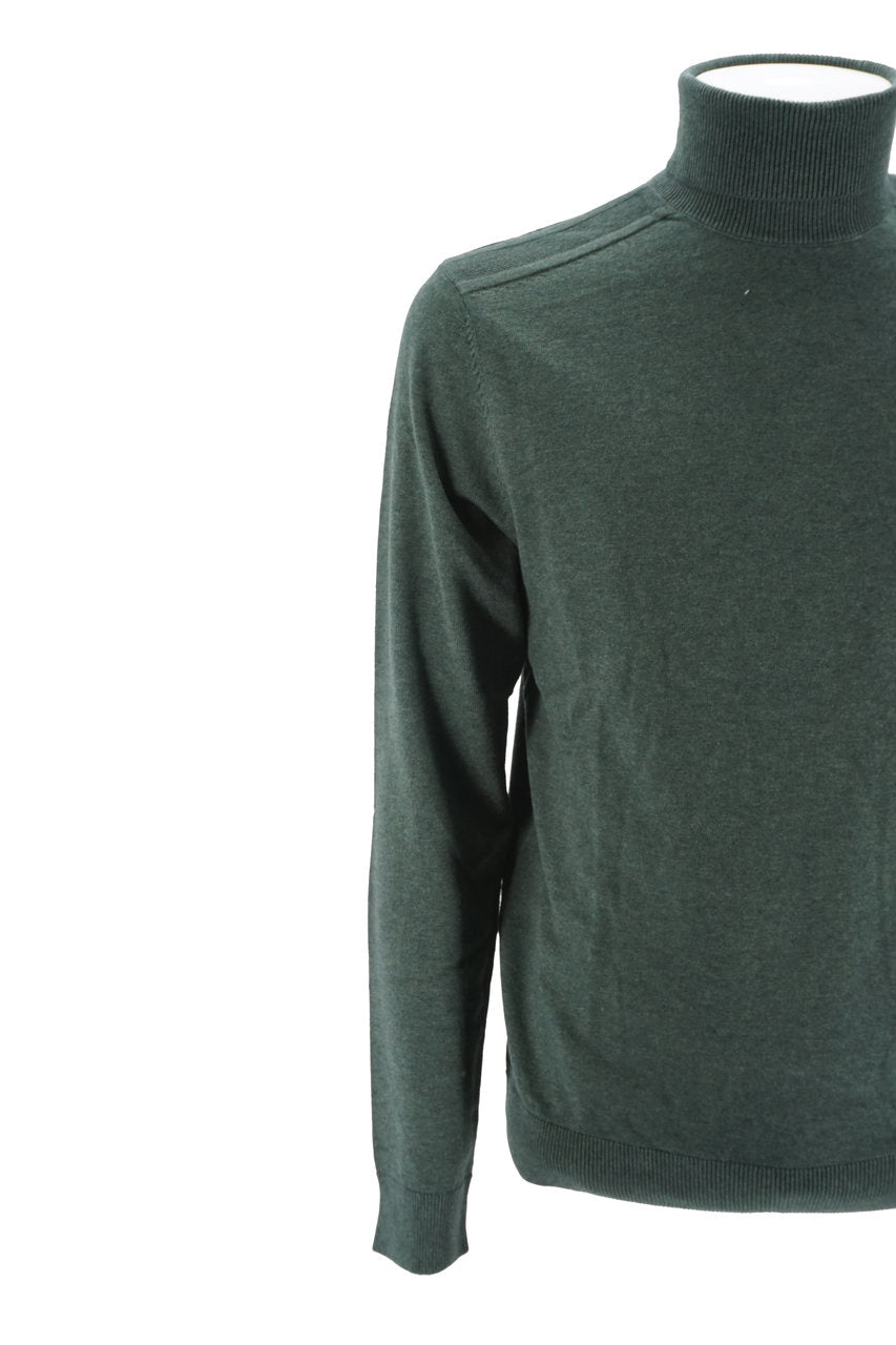 Maglia Selected Collo Alto / Verde - Ideal Moda