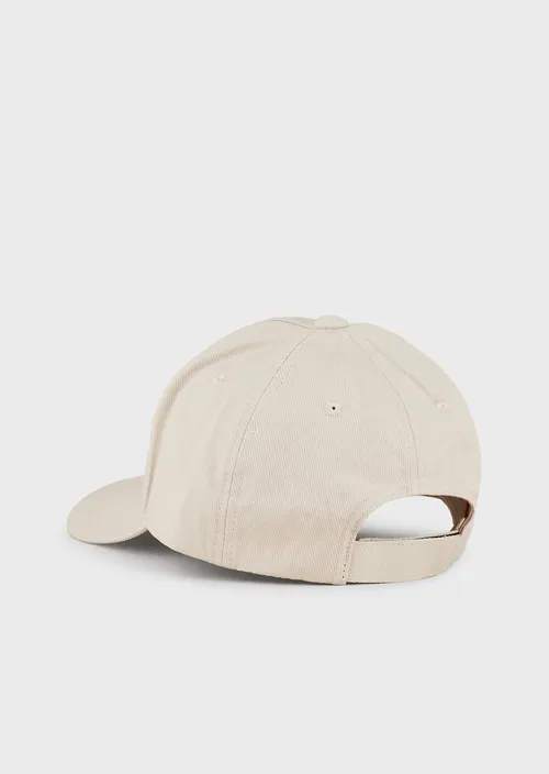 Cappello Emporio Armani con Logo / Beige - Ideal Moda