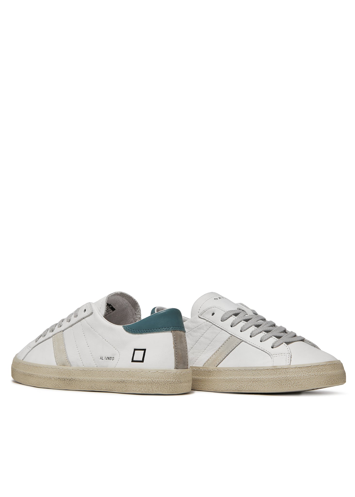 Sneaker Hill Low Vintage Calf DATE / Bianco - Ideal Moda