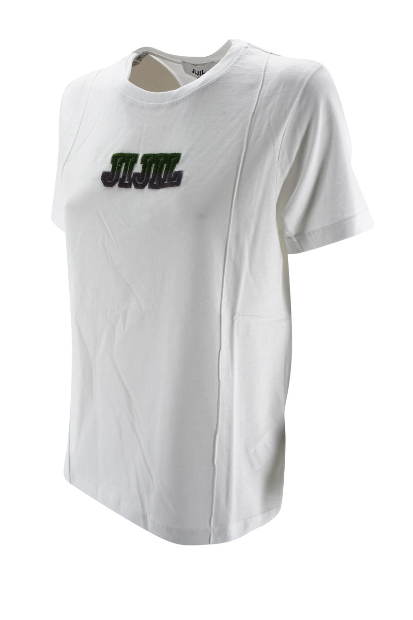 T-Shirt Jijil Mezze Maniche / Bianco - Ideal Moda