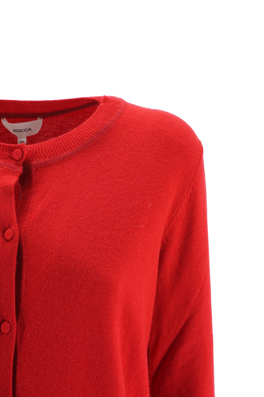 Cardigan Kocca / Rosso - Ideal Moda