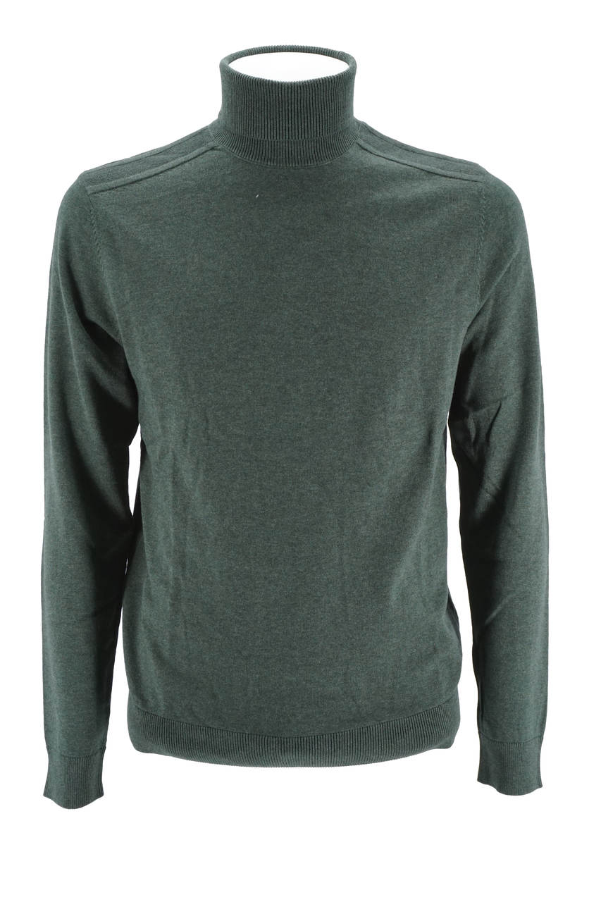 Maglia Selected Collo Alto / Verde - Ideal Moda