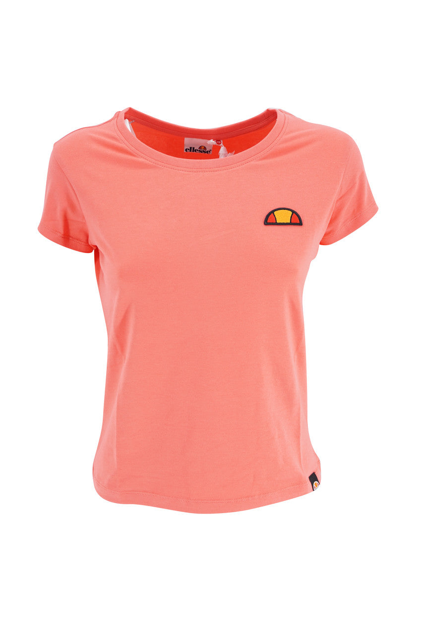 T-Shirt con Logo / Rosa - Ideal Moda