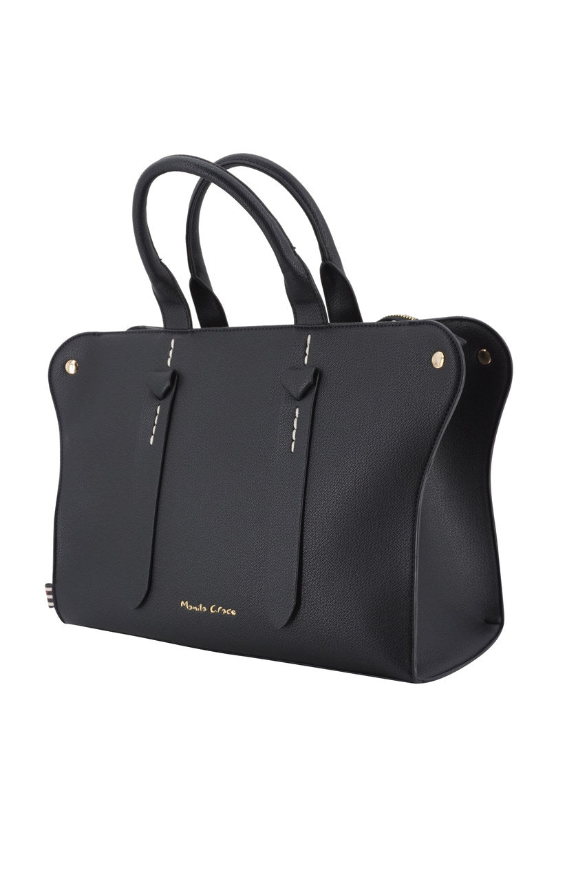 Borsa Manila Grace Handbag / Nero - Ideal Moda