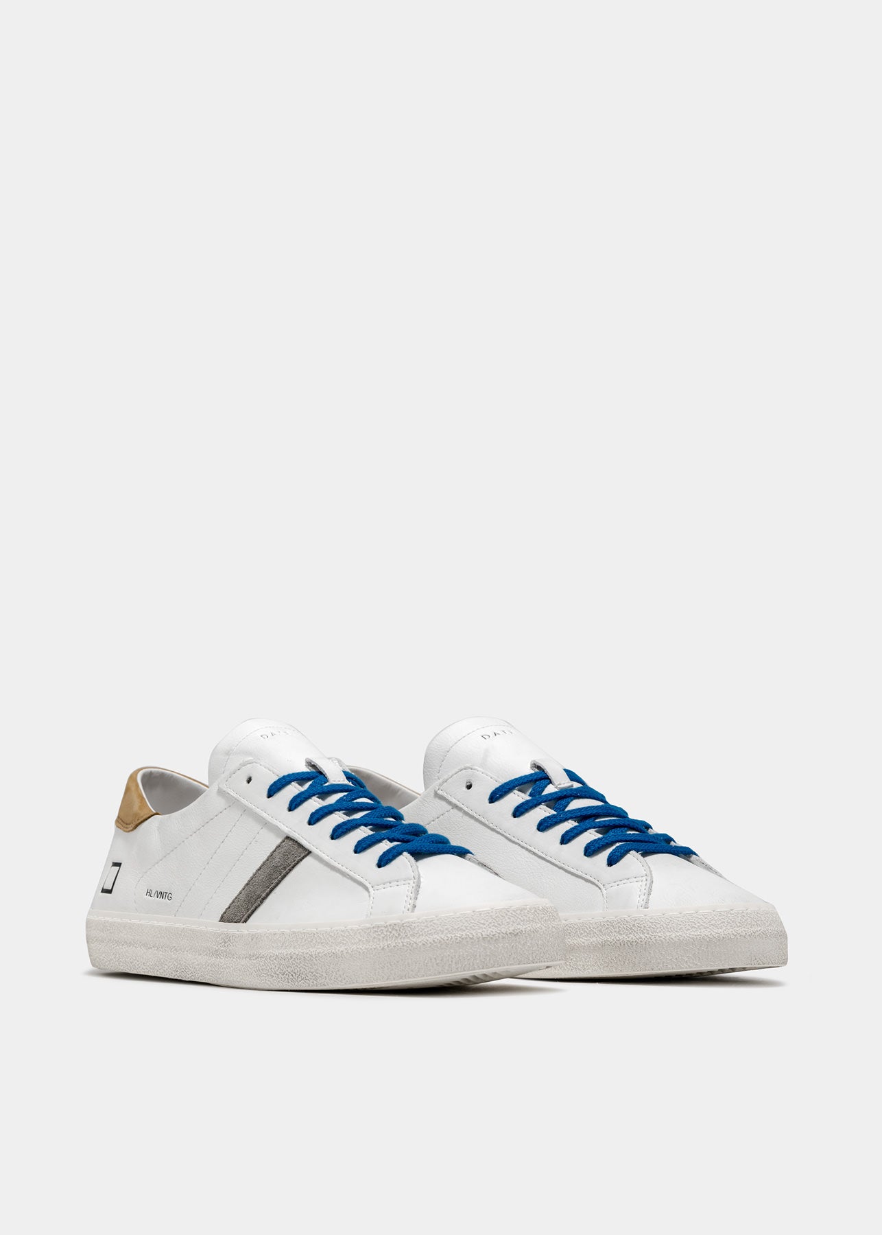 Sneaker DATE Hill Low Vintage / Bianco - Ideal Moda