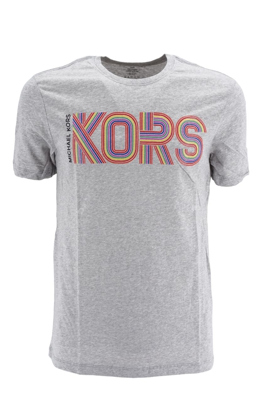 T-Shirt con Logo Michael Kors / Grigio - Ideal Moda