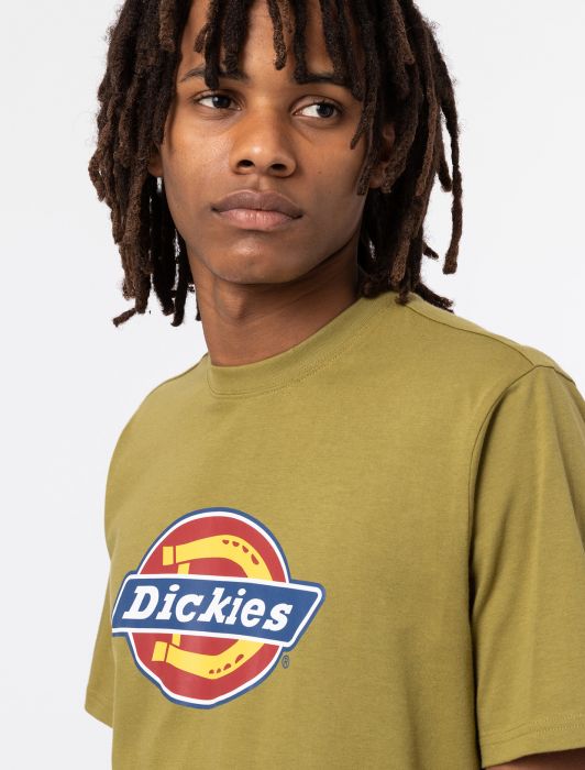 T-Shirt Dickies Icon Logo / Verde - Ideal Moda