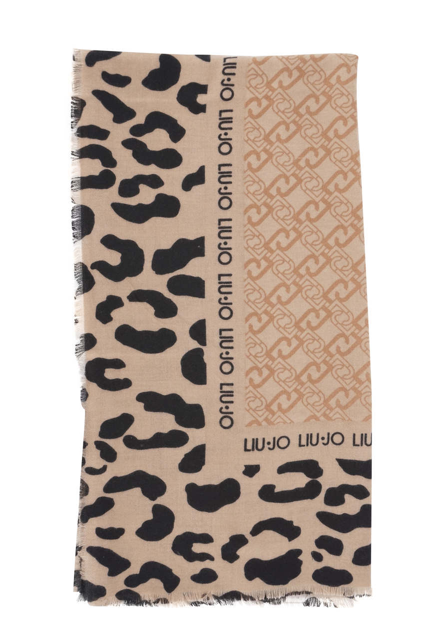 Foulard Liu Jo con Stampa / Beige - Ideal Moda