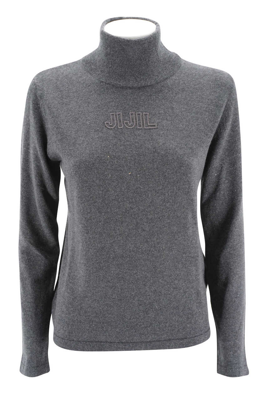 Maglia Jijil a collo alto / Grigio - Ideal Moda