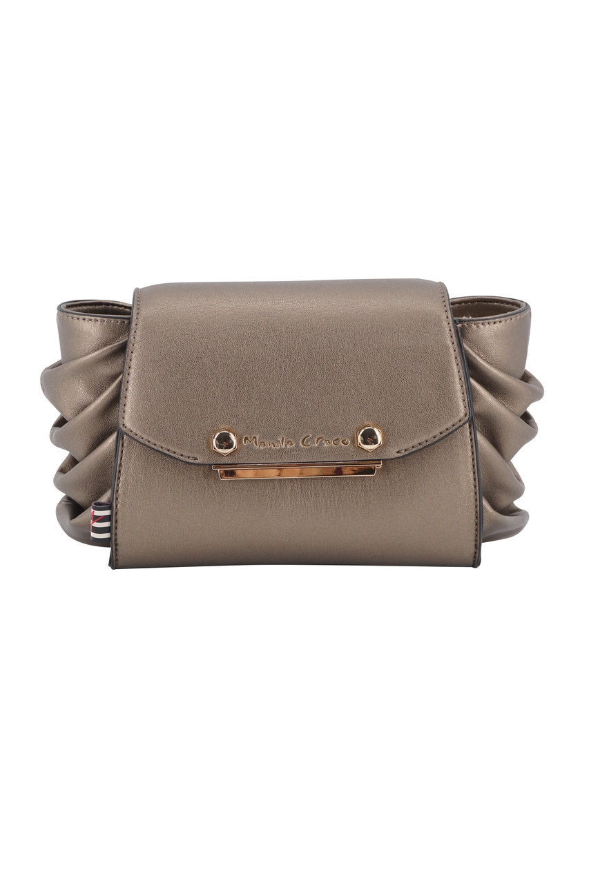 Borsa Manila Grace Liko Small / Bronzo - Ideal Moda