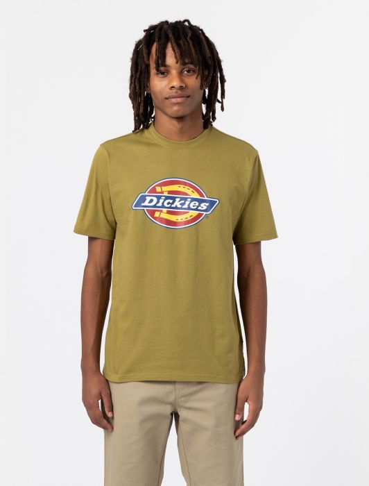 T-Shirt Dickies Icon Logo / Verde - Ideal Moda