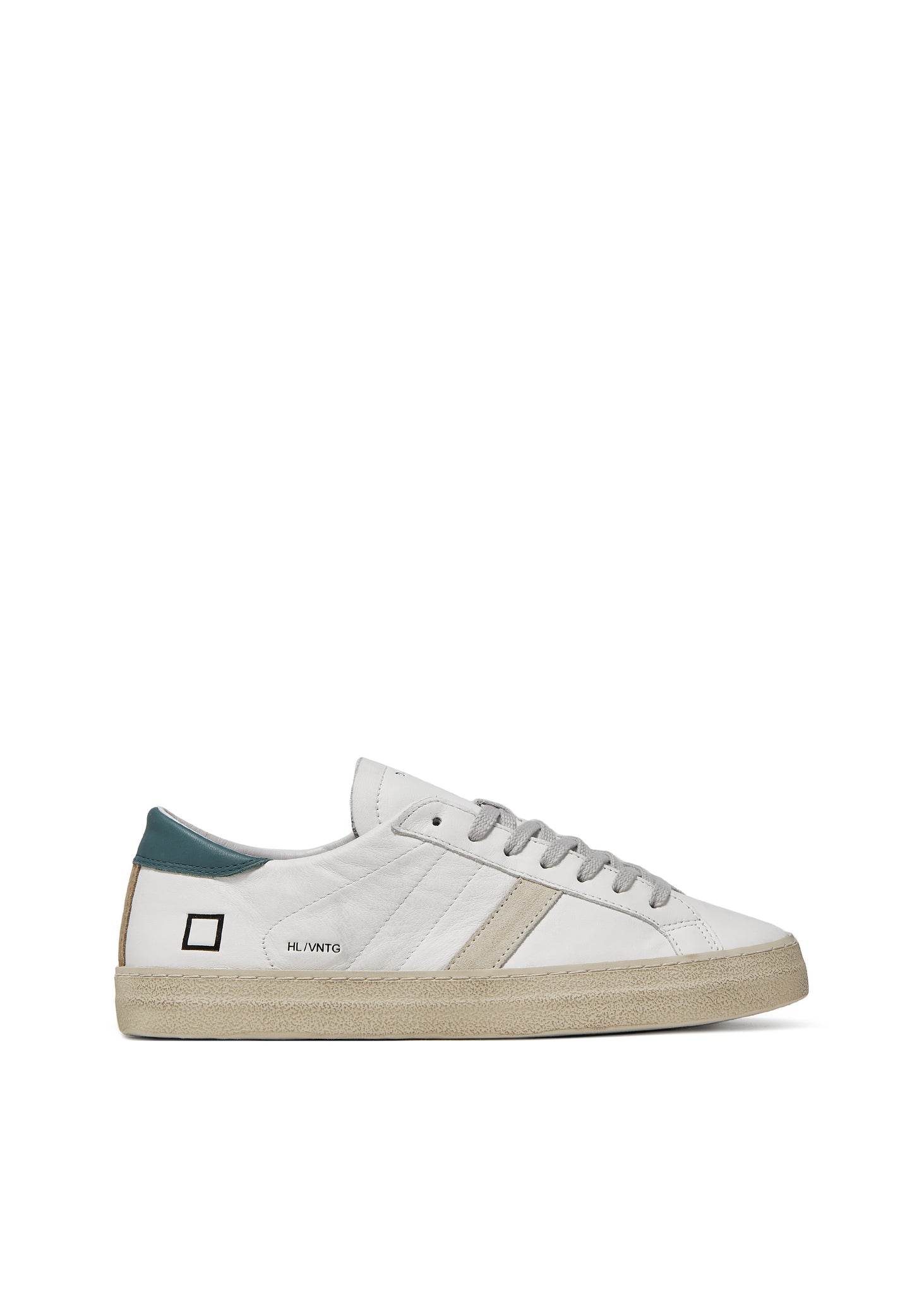 Sneaker Hill Low Vintage Calf DATE / Bianco - Ideal Moda